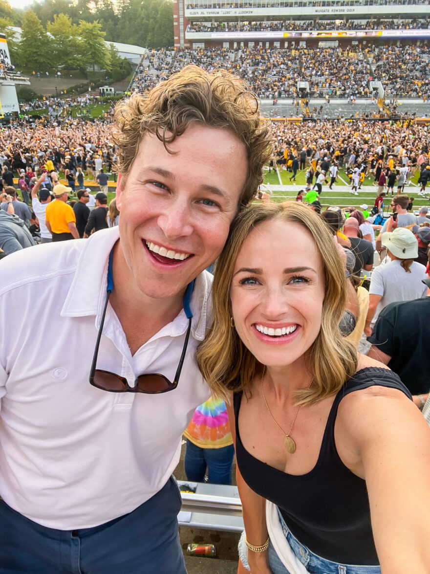 TeriLyn Adams with her husband