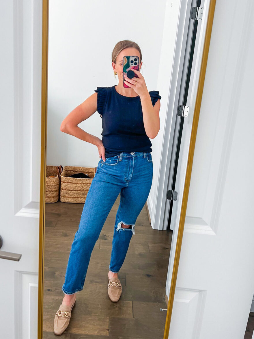 The Best Abercrombie Jeans + sizing tips and how they compare to other brands